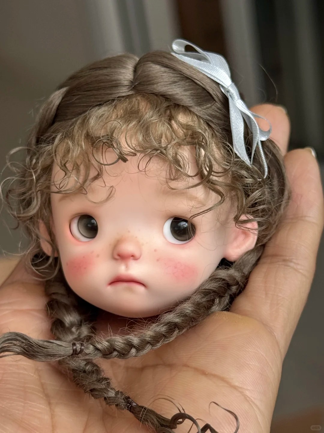 Beauty Makeup For Girl - دمية أمبر 1/6 SD BJD، رأس