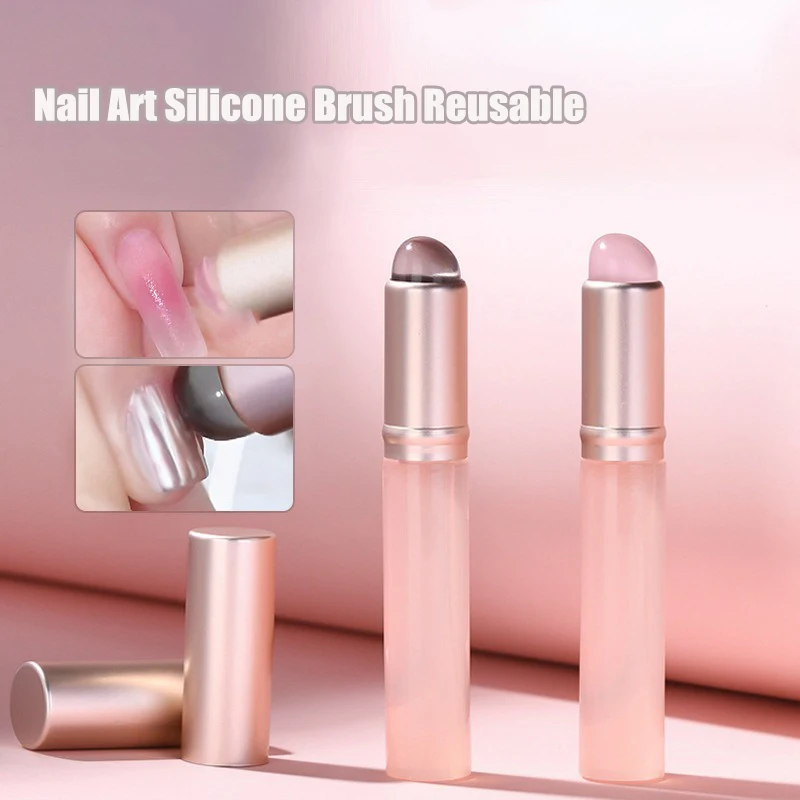 Lip Liner Pencil - 1 قطعة مسمار الفن سيليكون قضيب