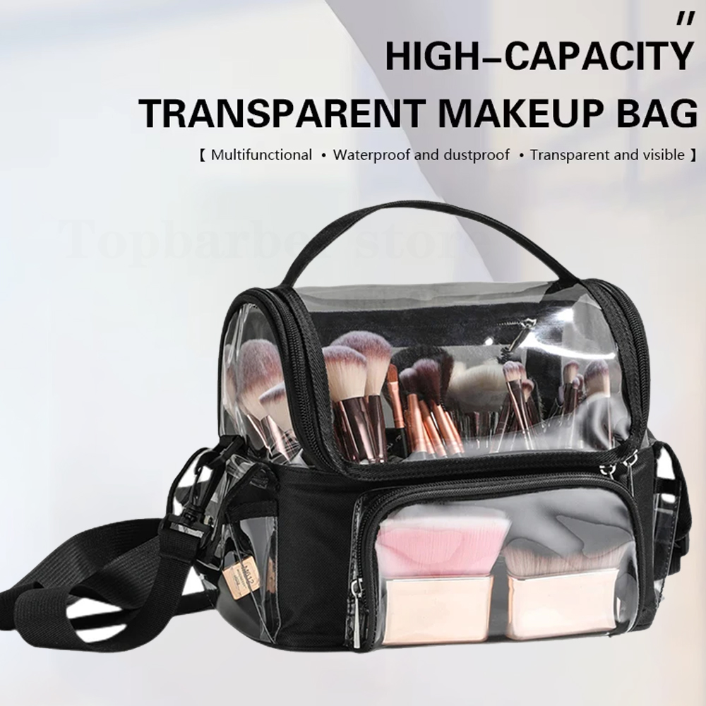 Beauty Makeup Bag - حقيبة ظهر لحامل فرشاة المكياج، حقيبة