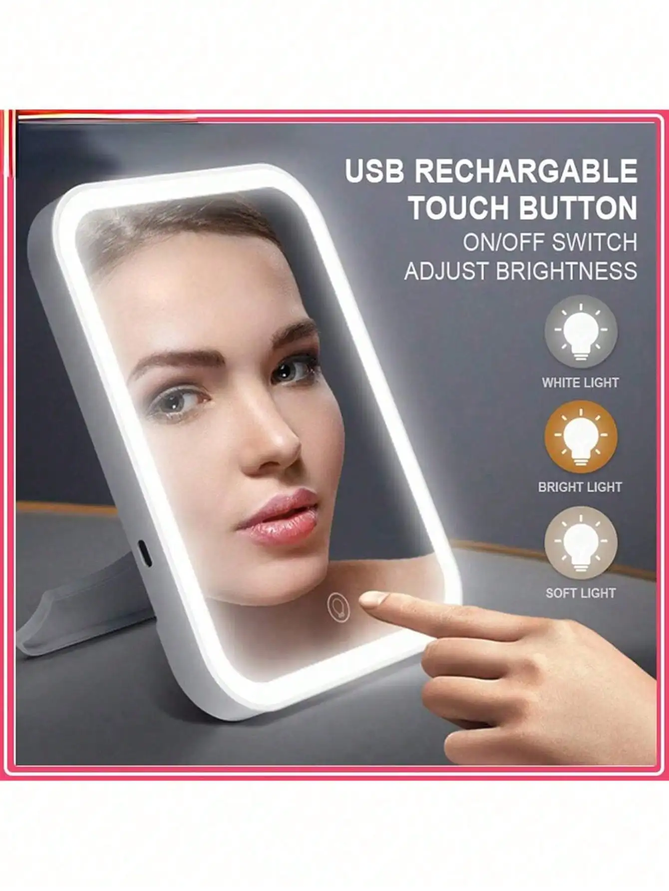 Your Beauty Makeup - تضيء روتين جمالك: مرآة مكياج LED