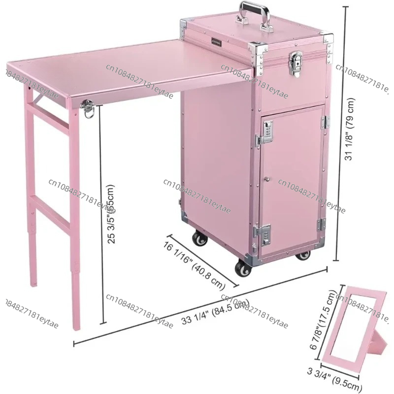 طاولة مانيكير قابلة للطي لطاول - مراجعة Beauty Makeup Table وسعره