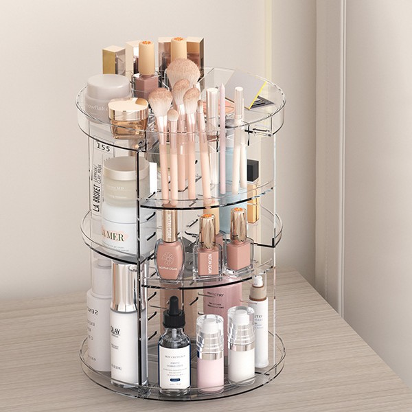 رف تخزين مستحضرات التجميل دوار - مراجعة Beauty Makeup Table وسعره