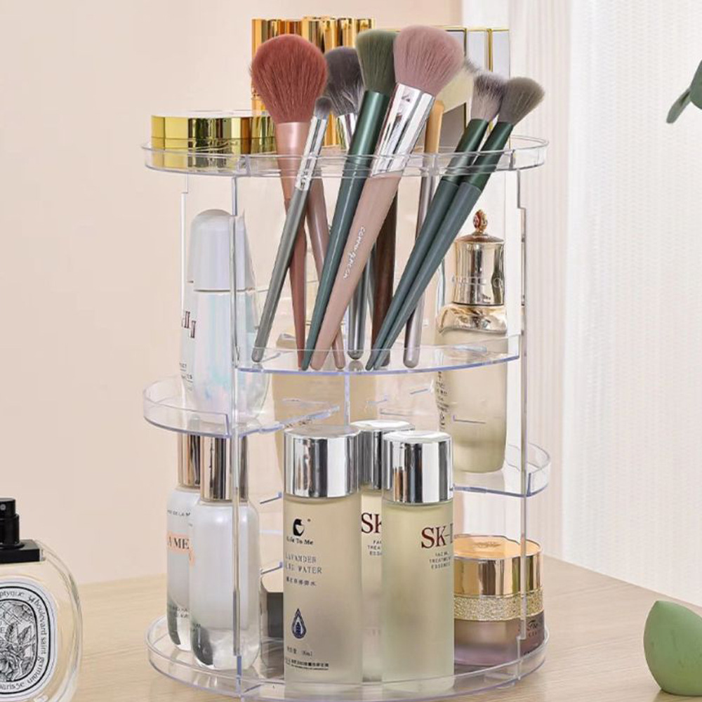 رف تخزين مستحضرات التجميل دوار - مراجعة Beauty Makeup Table وسعره