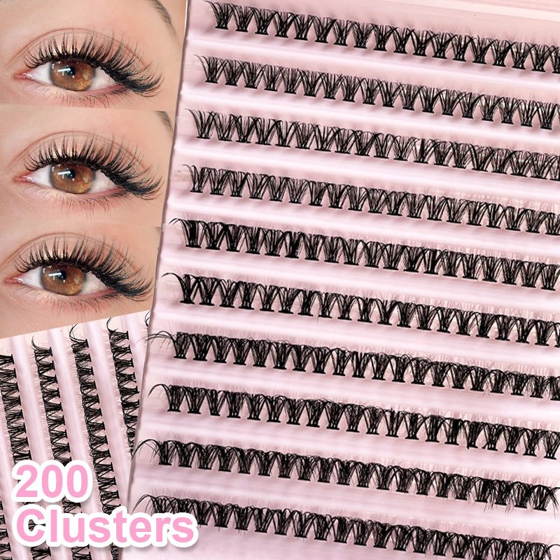 الفردية جلدة رمش tuft 8-16 ملل - مراجعة Eyelash Extension وسعره