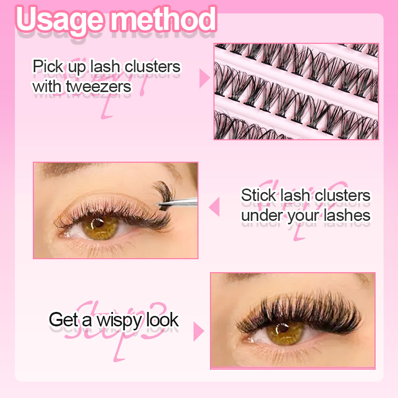الفردية جلدة رمش tuft 8-16 ملل - مراجعة Eyelash Extension وسعره
