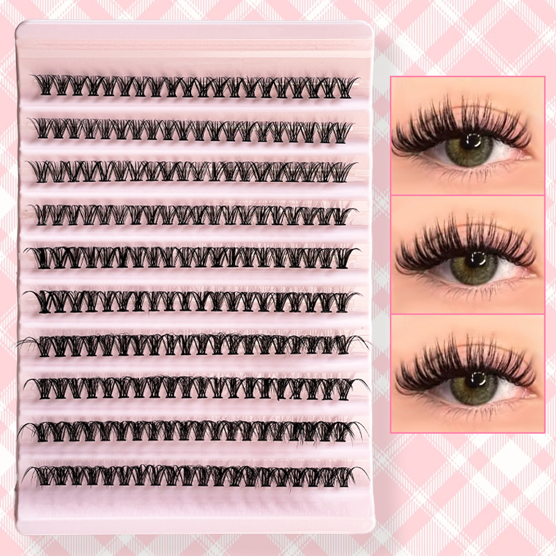 الفردية جلدة رمش tuft 8-16 ملل - مراجعة Eyelash Extension وسعره