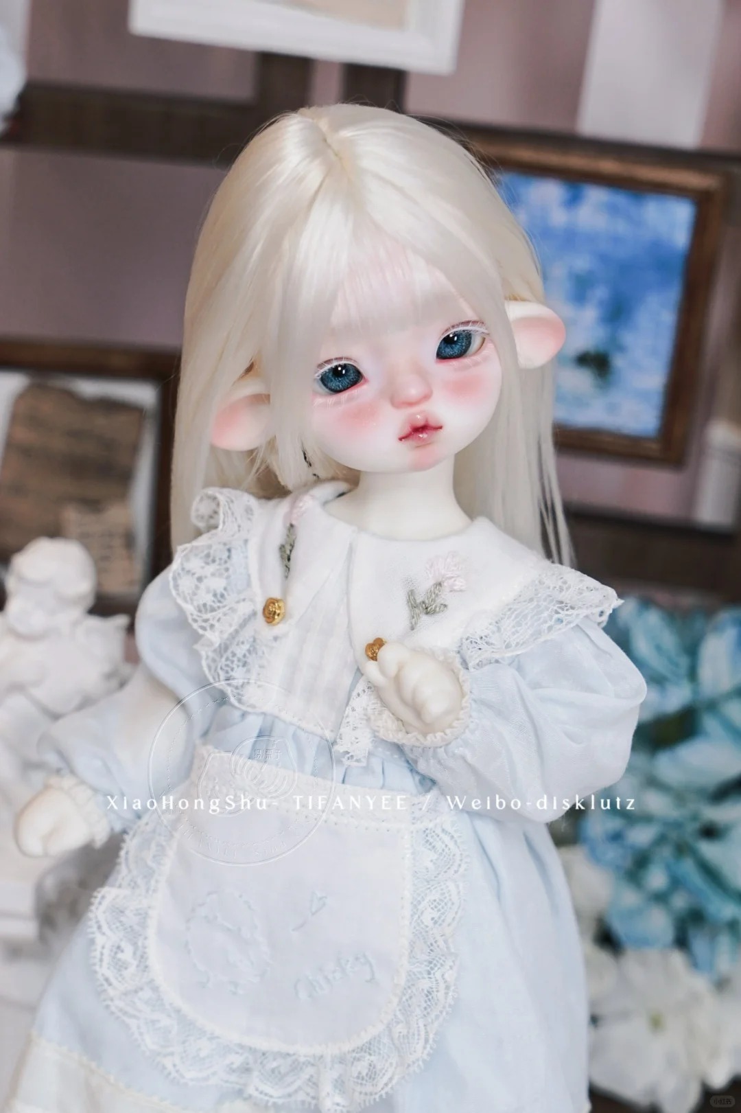 جديد SD BJD دمية 1/6 عيون مفتو - مراجعة Beauty Makeup For Girl وسعره