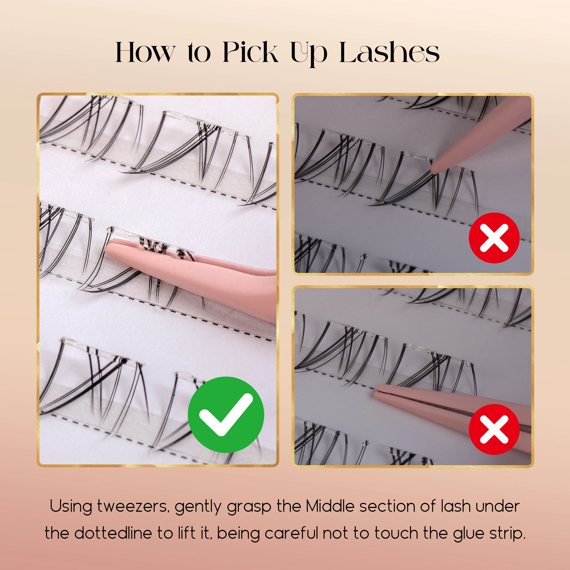 رموش سفلية طبيعية المظهر ذاتية - مراجعة Eyelash Extension وسعره