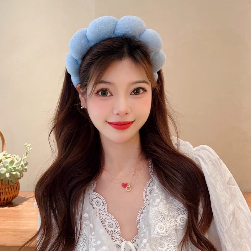 ريترو منتفخ رباط شعر الإسفنج ع - مراجعة Beauty Makeup For Girl وسعره
