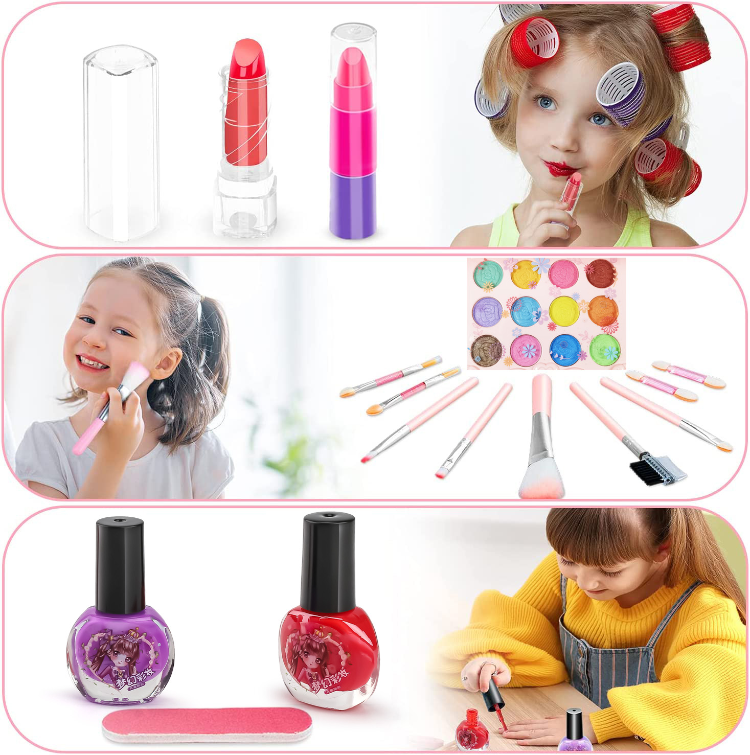 مجموعة ألعاب مكياج للأطفال للب - مراجعة Beauty Makeup For Girl وسعره