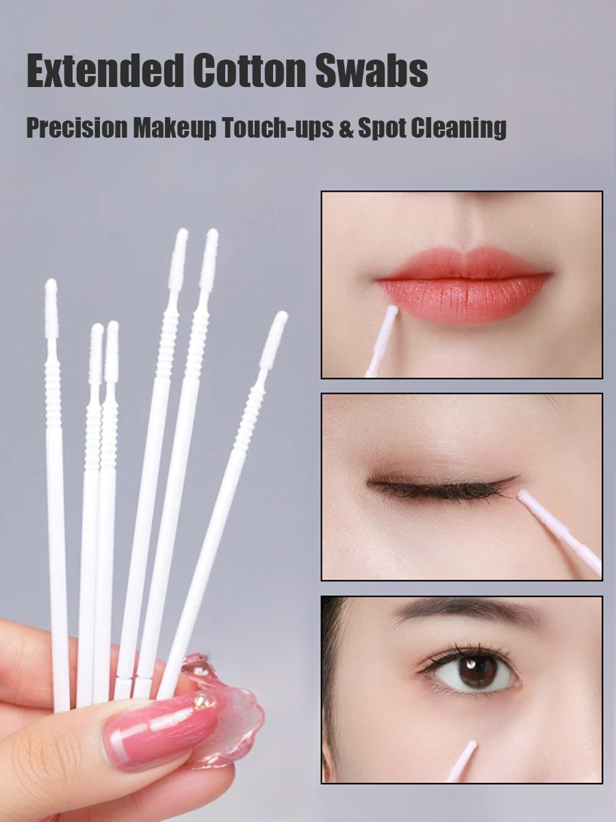 أعواد قطنية طويلة للاستخدام مر - مراجعة Eyelash Extension وسعره