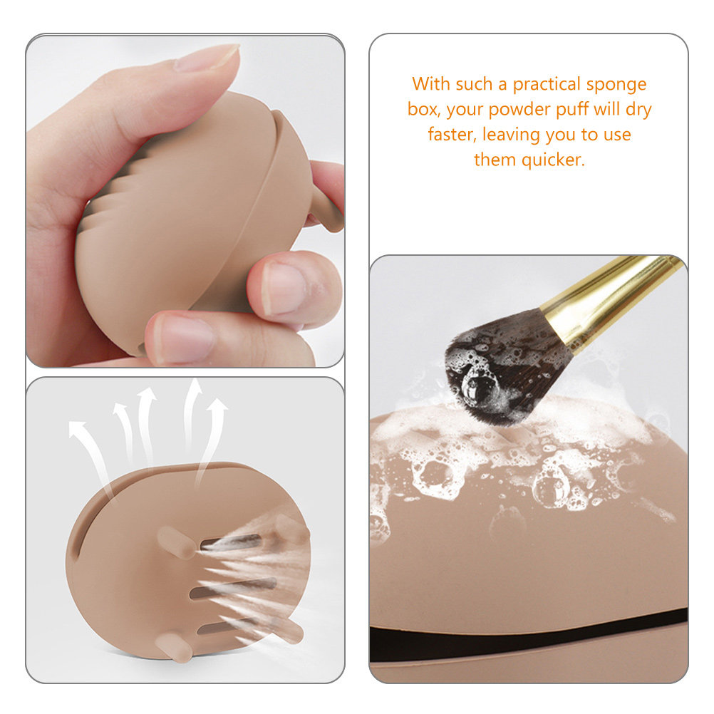حافظة إسفنج مكياج سيليكون فاخر - مراجعة Beauty Makeup Tool وسعره