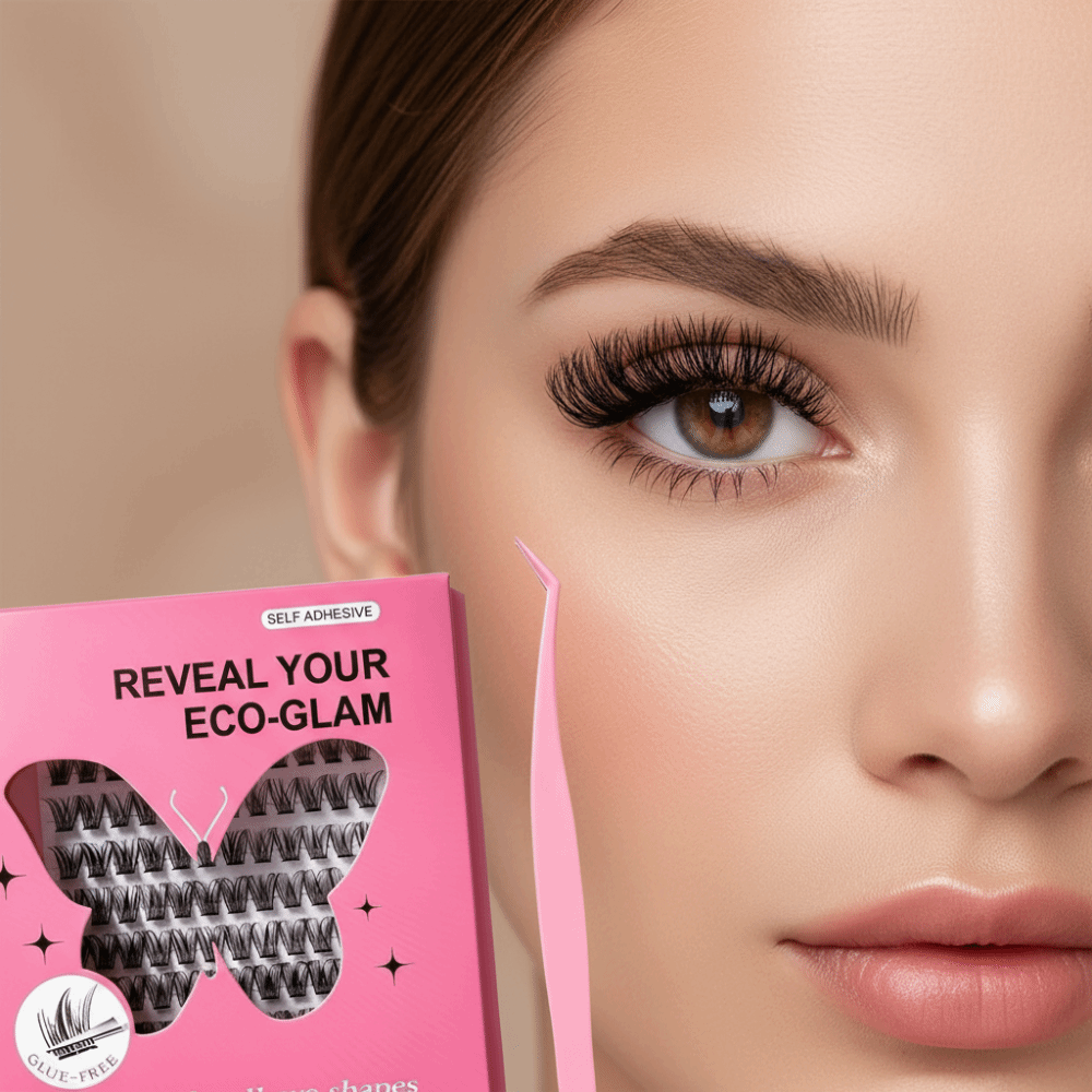 طقم تمديد الرموش بمظهر طبيعي ل - مراجعة Eyelash Extension وسعره