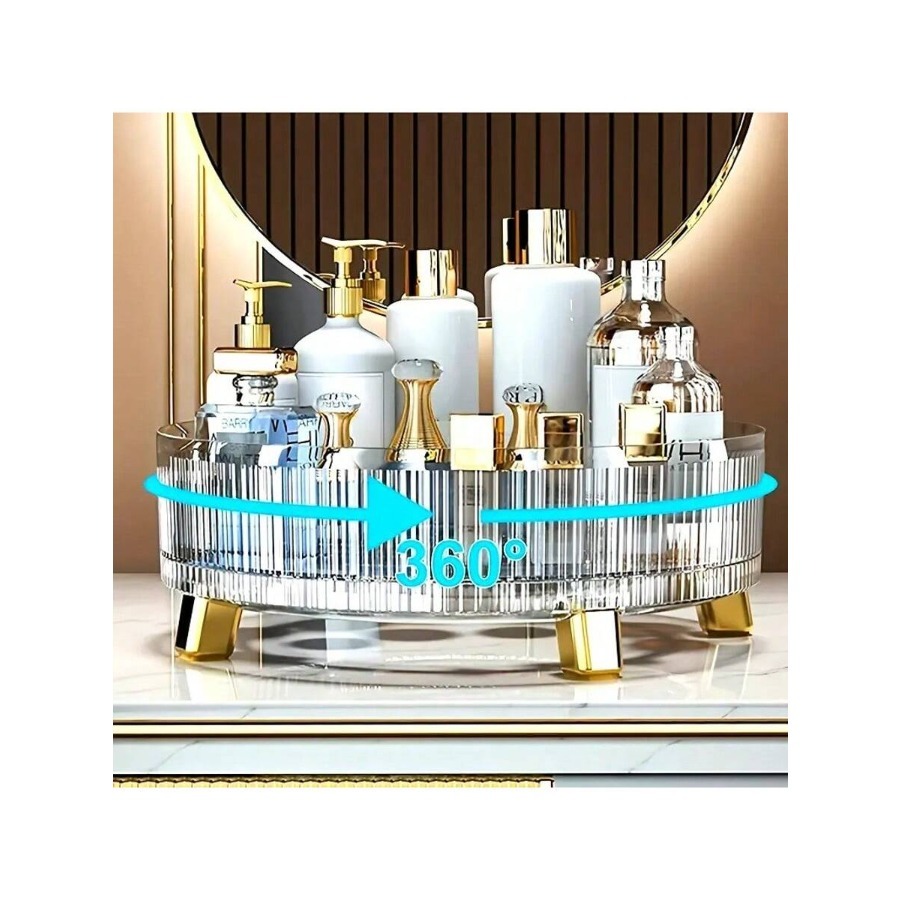360 °   منظم مكياج دوار فاخر - - مراجعة Your Beauty Makeup وسعره