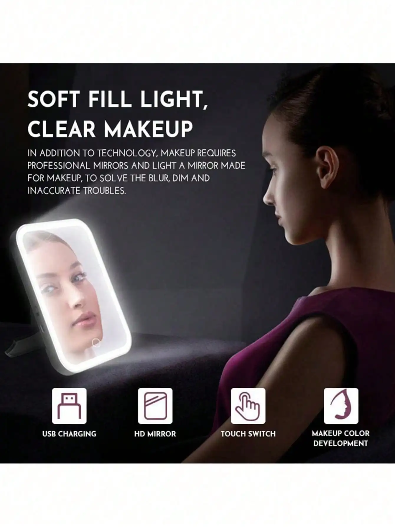 تضيء روتين جمالك: مرآة مكياج L - مراجعة Your Beauty Makeup وسعره
