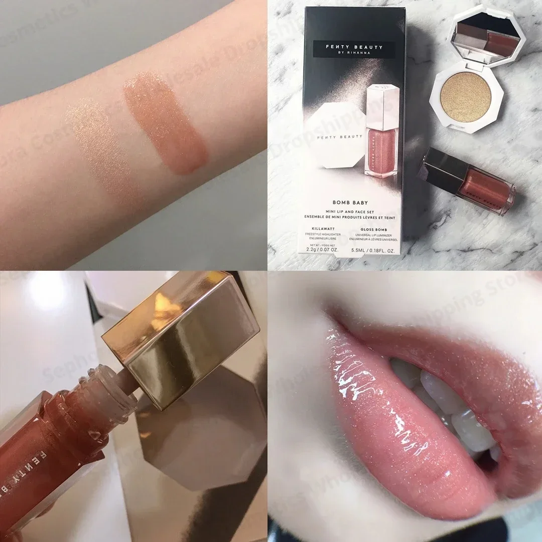 مجموعة ملمع شفاه فينتي بيوتي 2 - مراجعة Huda Beauty Makeup Set وسعره