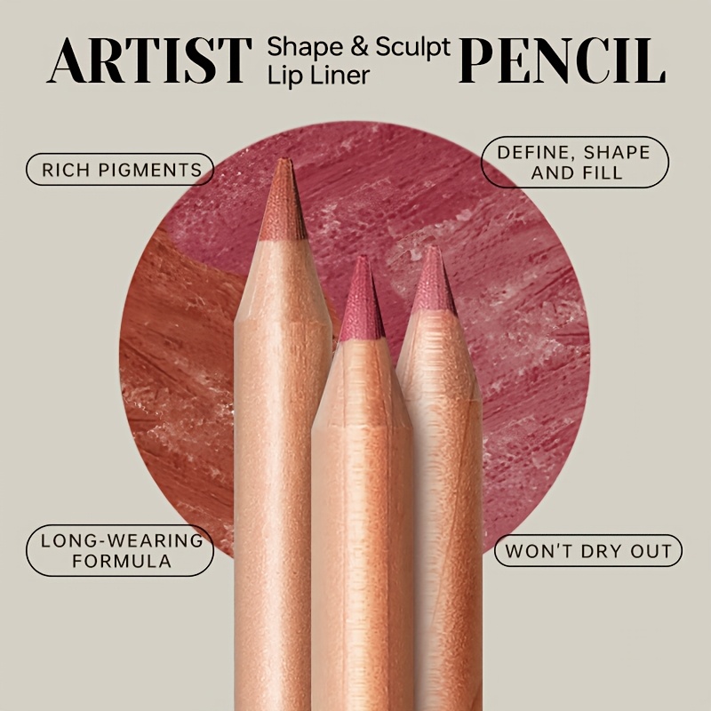 قلم تحديد شفاه غير لامع، عاري، - مراجعة Lip Liner Pencil وسعره