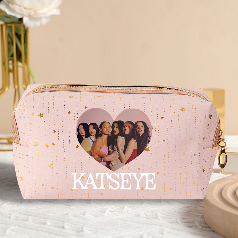 موضة K POP K-KATSEYE حقيبة مست - مراجعة Beauty Makeup Bag وسعره