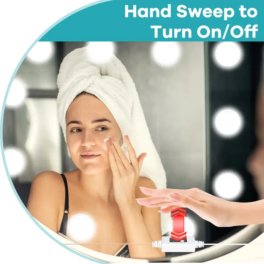 مصابيح LED للتجميل للسيدات، إض - مراجعة Beauty Makeup Table وسعره