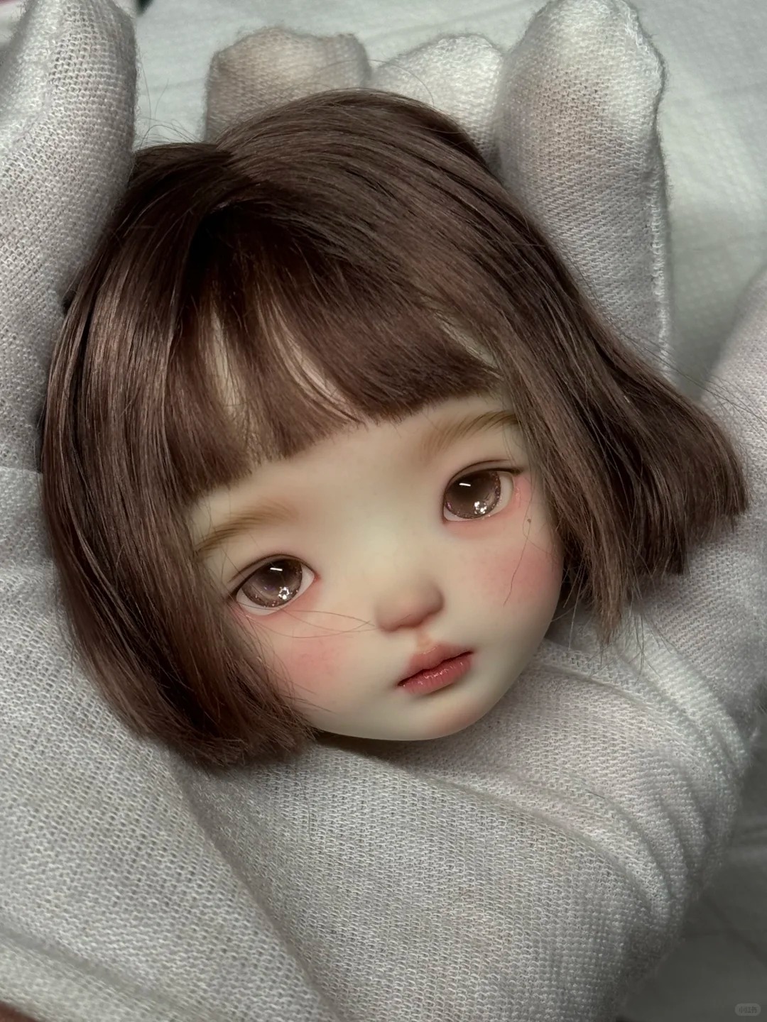 رأس دمية BJD بمقياس 1/6 - رأس  - مراجعة Beauty Makeup For Girl وسعره