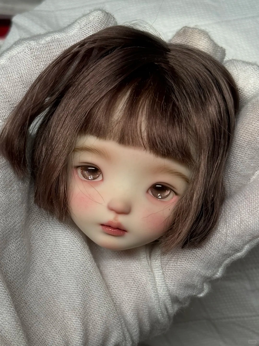 رأس دمية BJD بمقياس 1/6 - رأس  - مراجعة Beauty Makeup For Girl وسعره